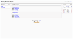 Desktop Screenshot of e-learning.fammed.org.ng